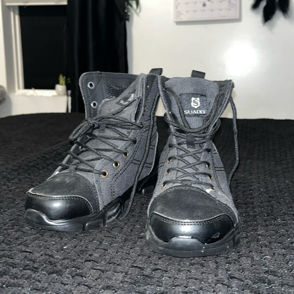 SUADEX Steel Toe Boots for Men